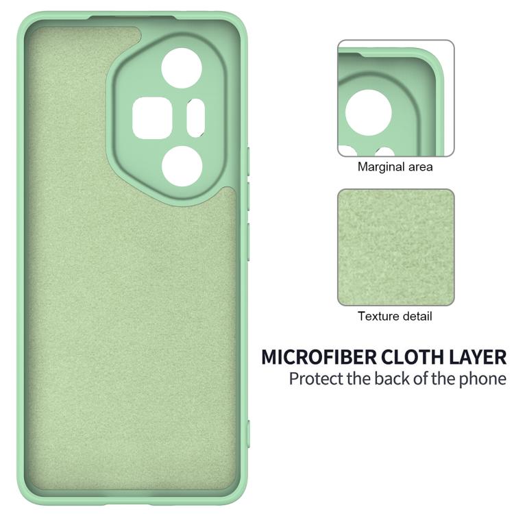 For Honor 300 Ultra / 300 Pro Solid Color Liquid Silicone Dropproof Full Coverage Phone Case(Green) - free shipping - PMC TechLife - Order now!