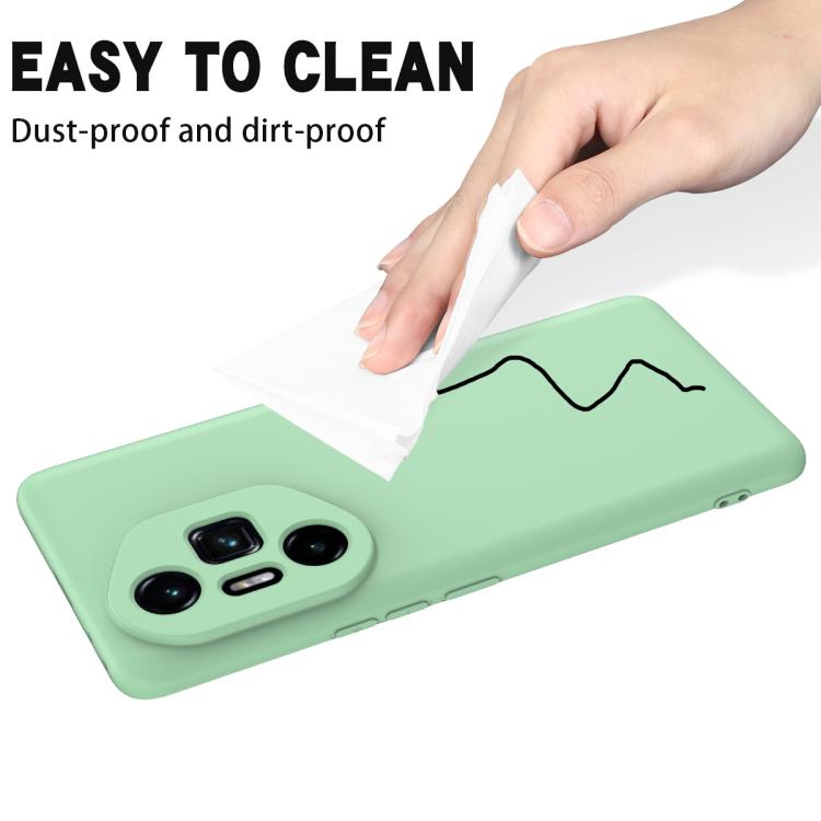 For Honor 300 Ultra / 300 Pro Solid Color Liquid Silicone Dropproof Full Coverage Phone Case(Green) - free shipping - PMC TechLife - Order now!