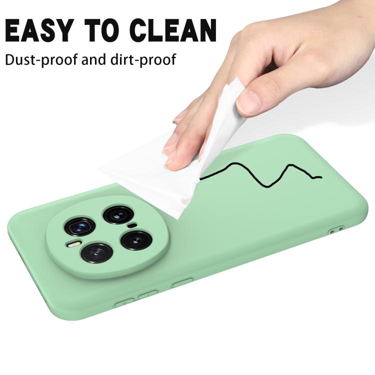 For Honor Magic7 Pro Solid Color Liquid Silicone Dropproof Full Coverage Phone Case(Green) - free shipping - PMC TechLife - Order now!