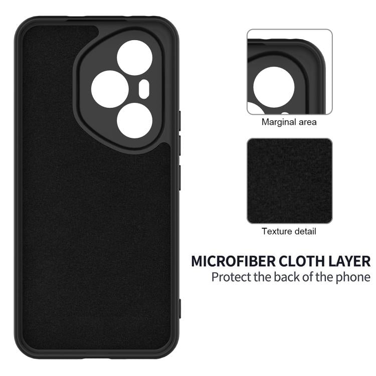 For Honor 400 Pro Global 160.8mm Solid Color Liquid Silicone Dropproof Full Coverage Phone Case(Black) - free shipping - PMC TechLife - Order now!