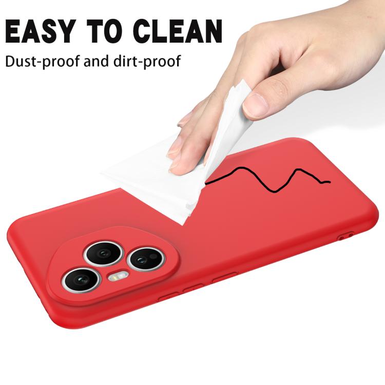 For Honor 400 Pro Global 160.8mm Solid Color Liquid Silicone Dropproof Full Coverage Phone Case(Red) - free shipping - PMC TechLife - Order now!
