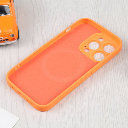 For iPhone 16 Pro Max Liquid Silicone Magsafe Phone Case(Orange) - iPhone 16 Pro Max Cases by PMC Jewellery | Online Shopping South Africa | PMC Jewellery | Buy Now Pay Later Mobicred