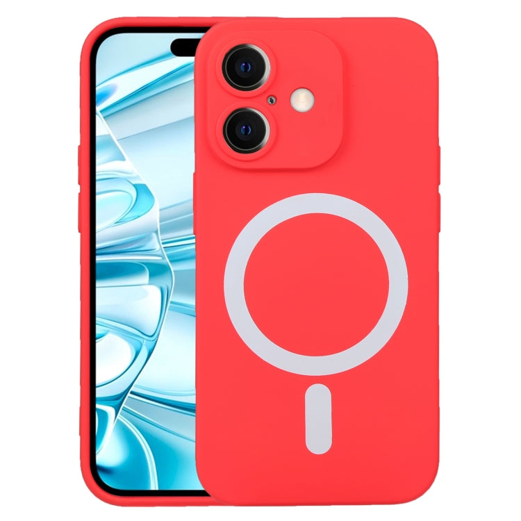 For iPhone 16 Plus Liquid Silicone Magsafe Phone Case(Red) - iPhone 16 Plus Cases by PMC Jewellery | Online Shopping South Africa | PMC Jewellery | Buy Now Pay Later Mobicred