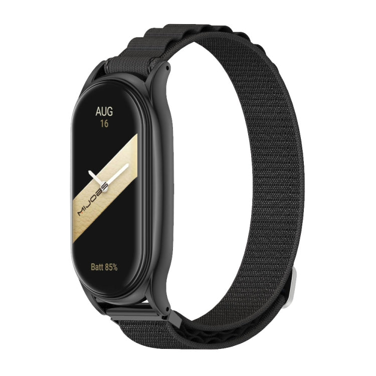 For Xiaomi Mi Band 8 Mijobs Plus Case Nylon Breathable Watch Band(Black) - free shipping - PMc TechLife - Order now!