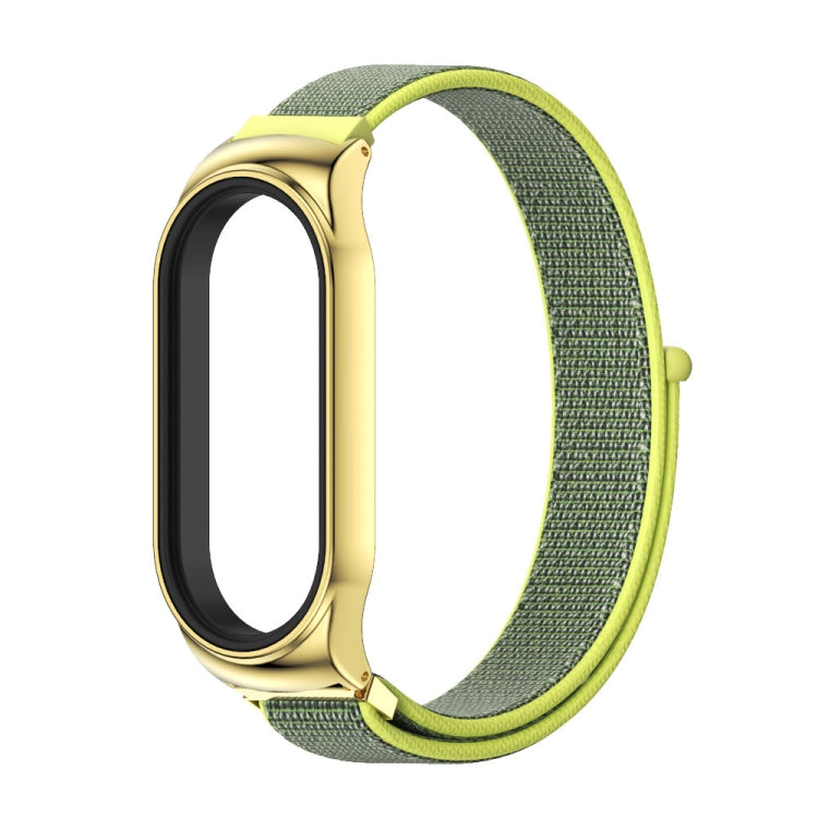 For Xiaomi Mi Band 8 Mijobs CS Case Breathable Nylon Loop Watch Band(Bright Yellow) - free shipping - PMc TechLife - Order now!