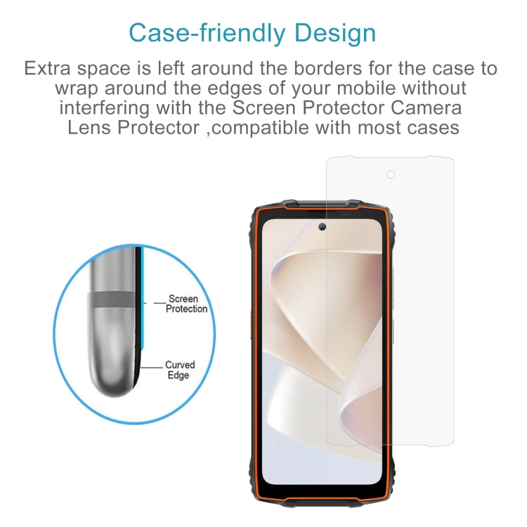 For Blackview PILOT 2 50pcs 0.26mm 9H 2.5D Tempered Glass Film - For Blackview by PMC TechLife | Online Shopping South Africa | PMC TechLife | Buy Now Pay Later Mobicred