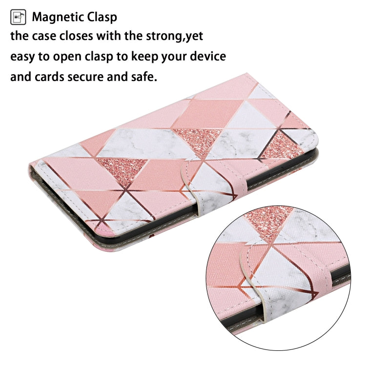 For iPhone 16 Plus 3D Colored Drawing Flip Leather Phone Case(Marble) - iPhone 16 Plus Cases by PMC TechLife | Online Shopping South Africa | PMC TechLife | Buy Now Pay Later Mobicred