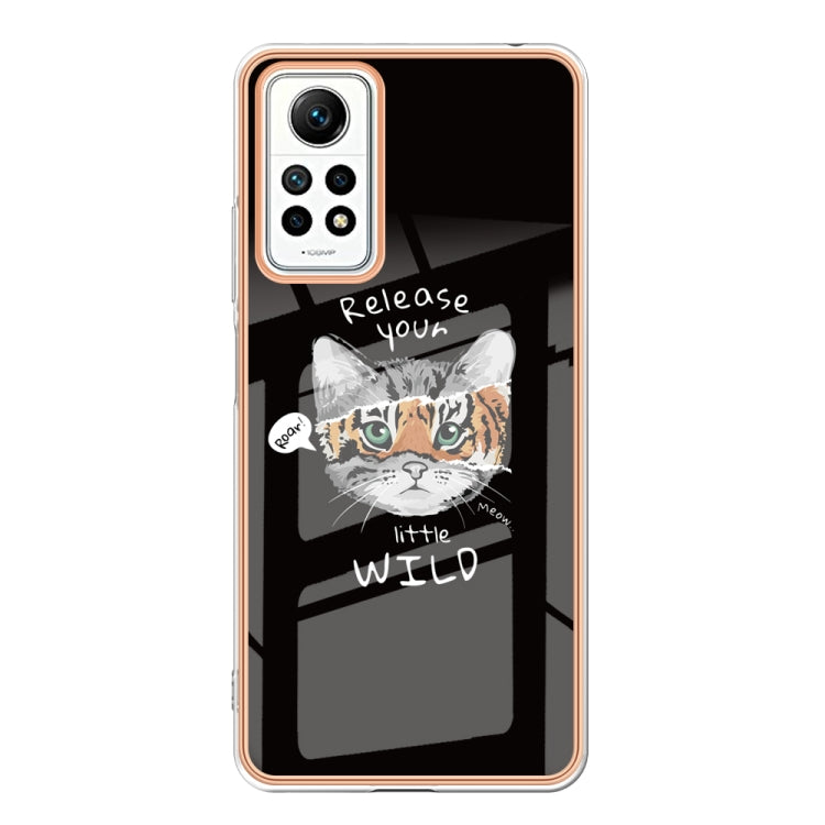 For Xiaomi Redmi Note 12 Pro 4G Global Electroplating Marble Dual-side IMD Phone Case(Natural Growth) - Xiaomi Cases by PMC Jewellery | Online Shopping South Africa | PMC Jewellery | Buy Now Pay Later Mobicred