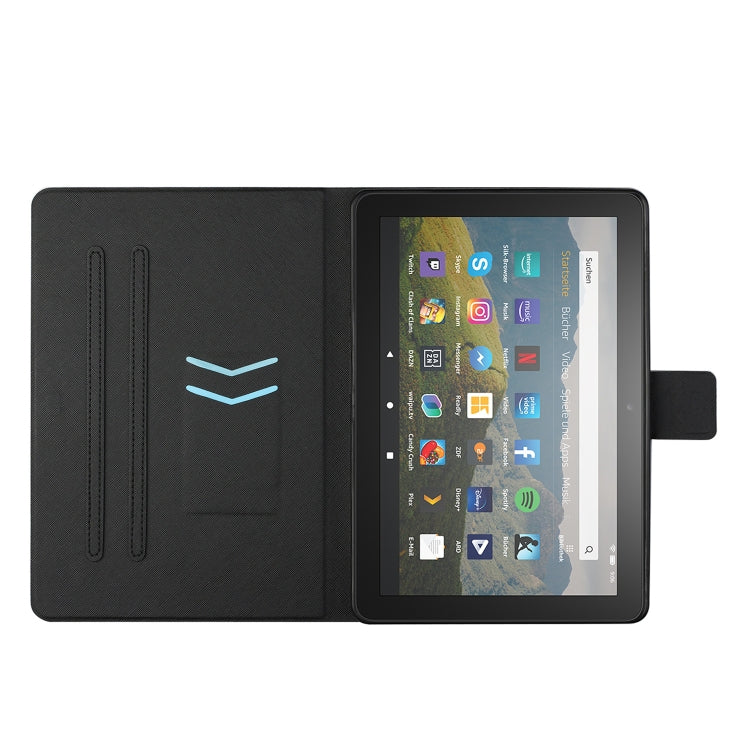 For Amazon Kindle Fire Max 11 Colored Drawing Smart Leather Tablet Case(Butterfly Cat) - Amazon by PMC TechLife | Online Shopping South Africa | PMC TechLife | Buy Now Pay Later Mobicred