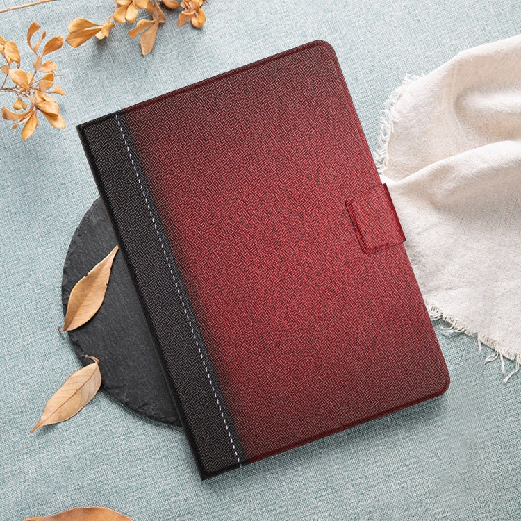 For Amazon Kindle Fire Max 11 Solid Color Stitching Smart Leather Tablet Case(Red) - Amazon by PMC TechLife | Online Shopping South Africa | PMC TechLife | Buy Now Pay Later Mobicred