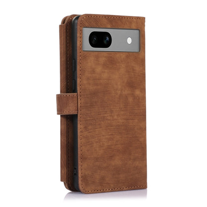 For Google Pixel 7a Dream 9-Card Wallet Zipper Bag Leather Phone Case(Brown) - Google Cases by PMC Jewellery | Online Shopping South Africa | PMC Jewellery | Buy Now Pay Later Mobicred