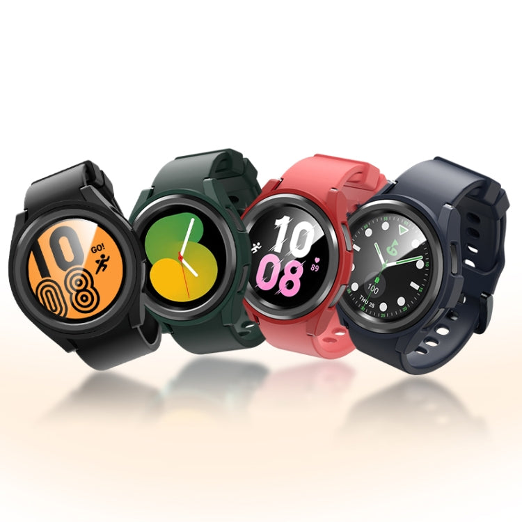 For Samsung Galaxy Watch 6 Classic 43mm Half-inclusive PC Watch Protective Case(Pink) - Watch Cases by PMC TechLife | Online Shopping South Africa | PMC TechLife