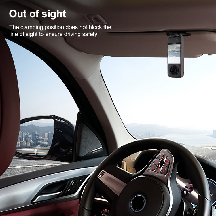 Car Sun Visor Bracket Type A Phone Clamp Mount - Car Holders by PMC TechLife | Online Shopping South Africa | PMC TechLife | Buy Now Pay Later Mobicred