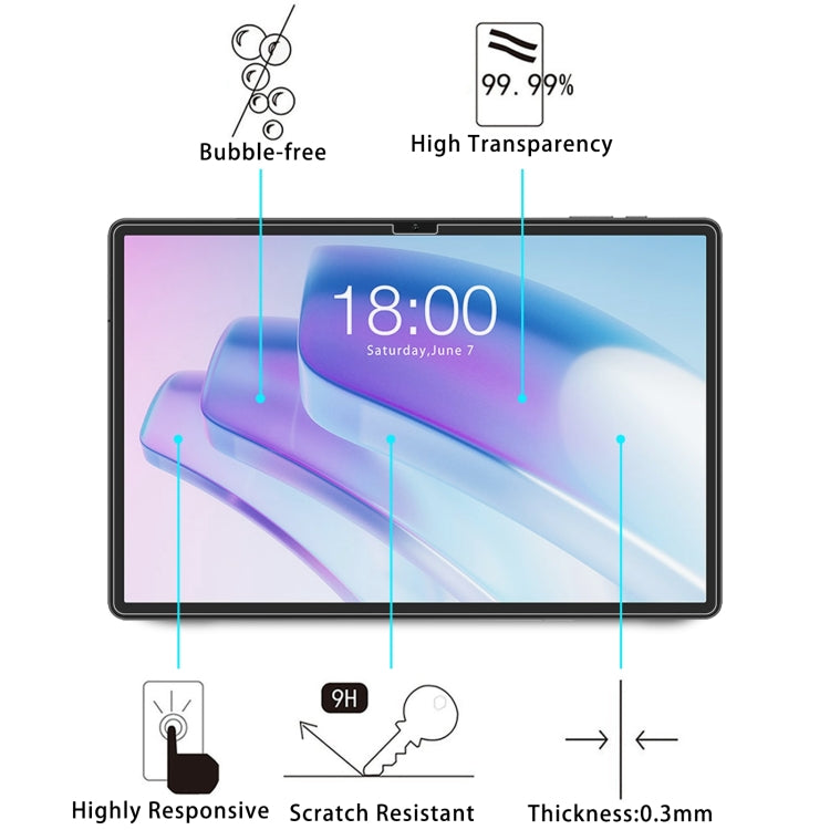 For Blackview Tab 7 Pro 9H 0.3mm Explosion-proof Tempered Glass Film - Others by PMC TechLife | Online Shopping South Africa | PMC TechLife | Buy Now Pay Later Mobicred