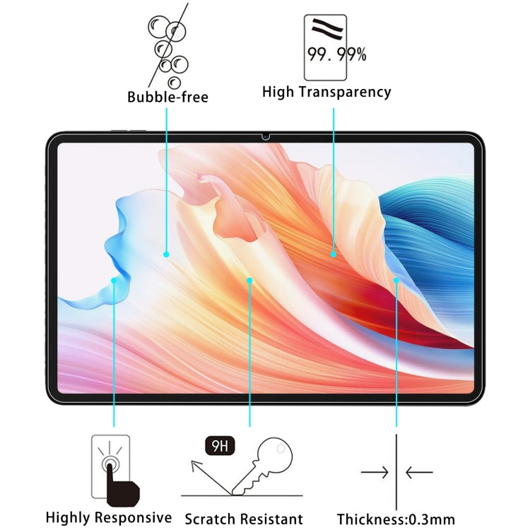 For Blackview Tab 18 25pcs 9H 0.3mm Explosion-proof Tempered Glass Film - Others by PMC TechLife | Online Shopping South Africa | PMC TechLife