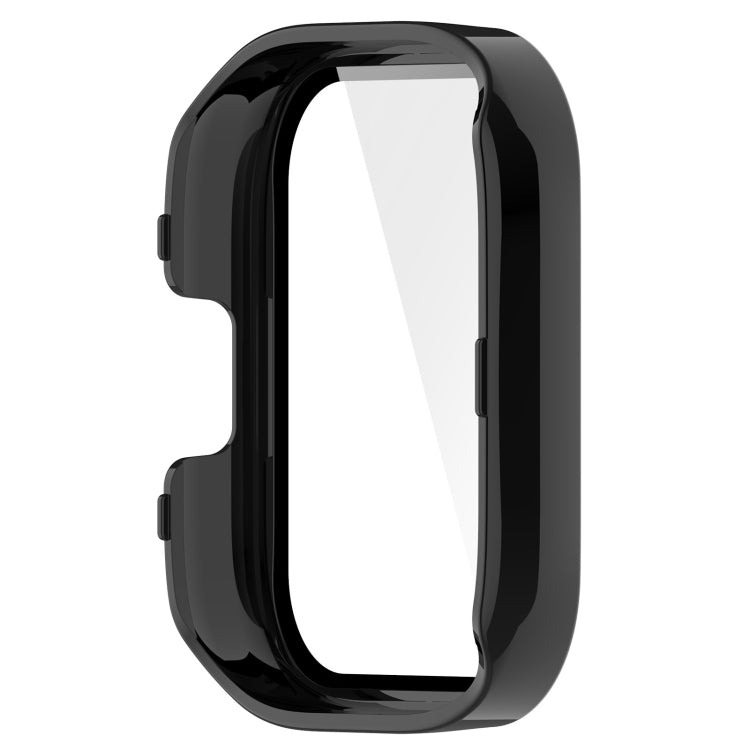 For Redmi Watch 3 Lite / Redmi Watch 3 Active PC + Tempered Film Integrated Watch Protective Case(Black) - Watch Cases by PMC TechLife | Online Shopping South Africa | PMC TechLife | Buy Now Pay Later Mobicred