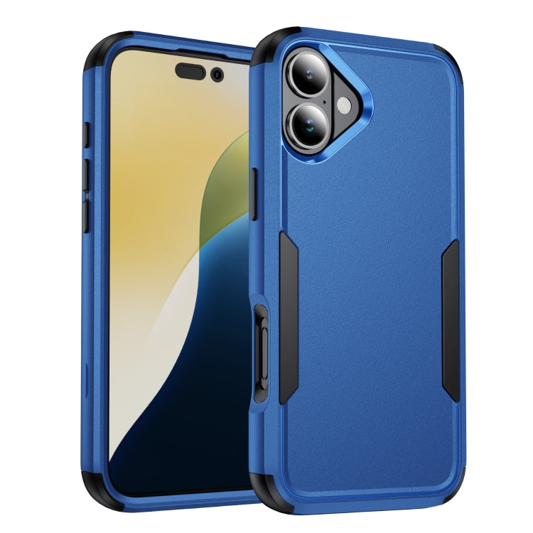 For iPhone 16 Plus Commuter Shockproof TPU + PC Phone Case(Royal Blue+Black) - iPhone 16 Plus Cases by PMC Jewellery | Online Shopping South Africa | PMC Jewellery | Buy Now Pay Later Mobicred