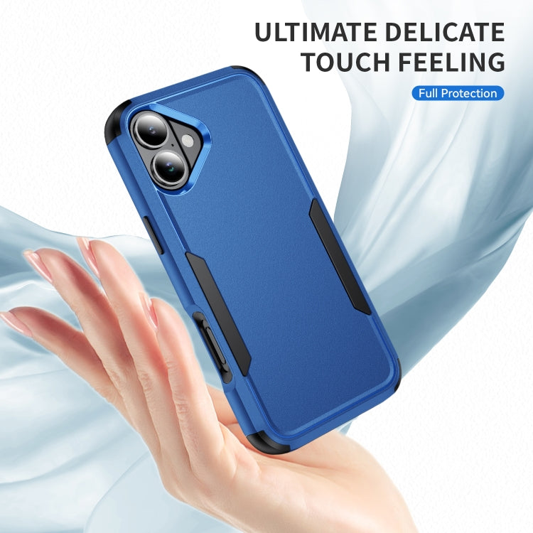 For iPhone 16 Plus Commuter Shockproof TPU + PC Phone Case(Royal Blue+Black) - iPhone 16 Plus Cases by PMC TechLife | Online Shopping South Africa | PMC TechLife | Buy Now Pay Later Mobicred