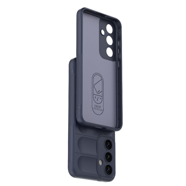 For Samsung Galaxy S24+ 5G Magic Shield TPU + Flannel Phone Case(Grey) - Galaxy S24+ 5G Cases by PMC TechLife | Online Shopping South Africa | PMC TechLife | Buy Now Pay Later Mobicred