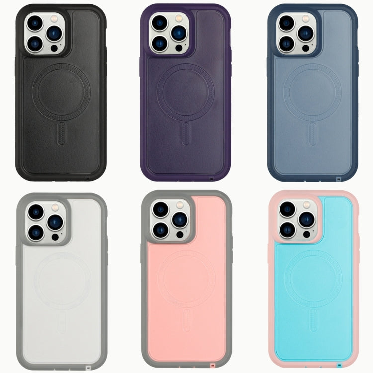 For iPhone 14 Pro Max Defender Series XT MagSafe Magnetic PC + TPU Shockproof Phone Case(Black) - iPhone 14 Pro Max Cases by PMC TechLife | Online Shopping South Africa | PMC TechLife