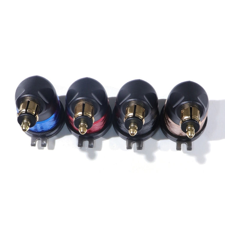 German EU Plug Special Motorcycle Elbow Charger Dual USB Voltmeter 4.2A Charger, Shell Color:Blue(Red Light) - Battery Charger by PMC TechLife | Online Shopping South Africa | PMC TechLife | Buy Now Pay Later Mobicred