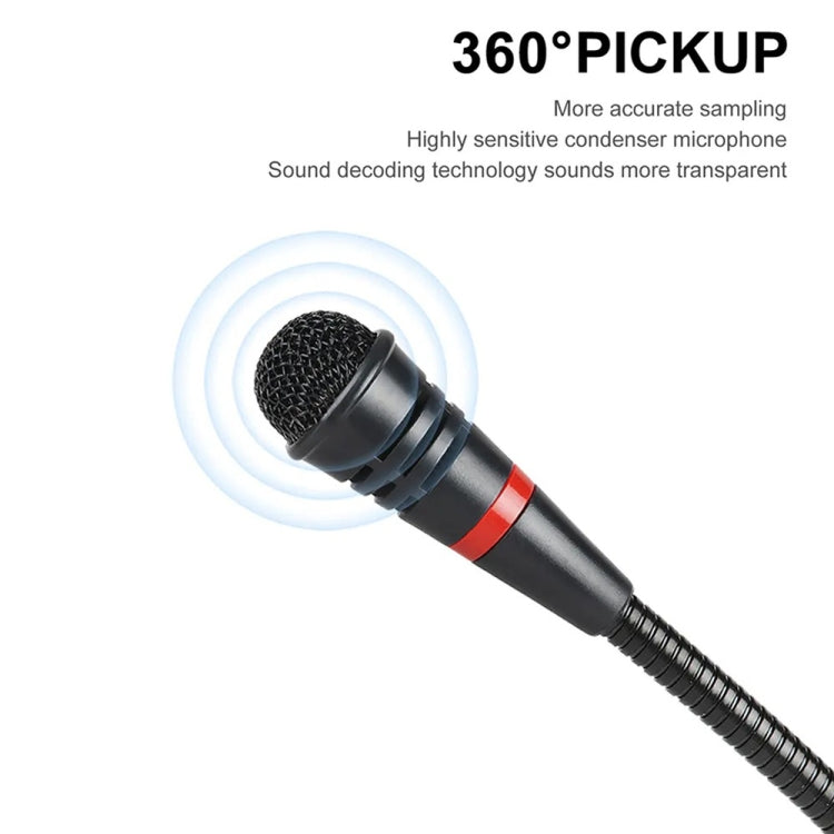 XTUGA A140-C Wireless Microphone System 4-Channel UHF Four Conference Mics(EU Plug) - Microphone by XTUGA | Online Shopping South Africa | PMC Jewellery | Buy Now Pay Later Mobicred