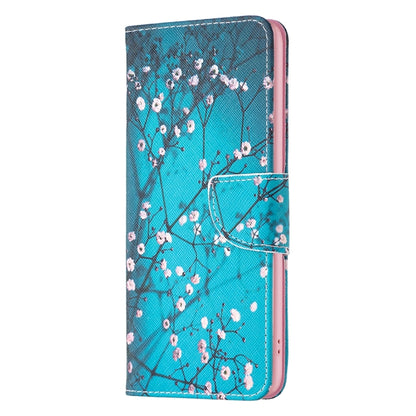 For vivo Y27 4G Colored Drawing Pattern Leather Phone Case(Plum Blossom) - vivo Cases by PMC Jewellery | Online Shopping South Africa | PMC Jewellery