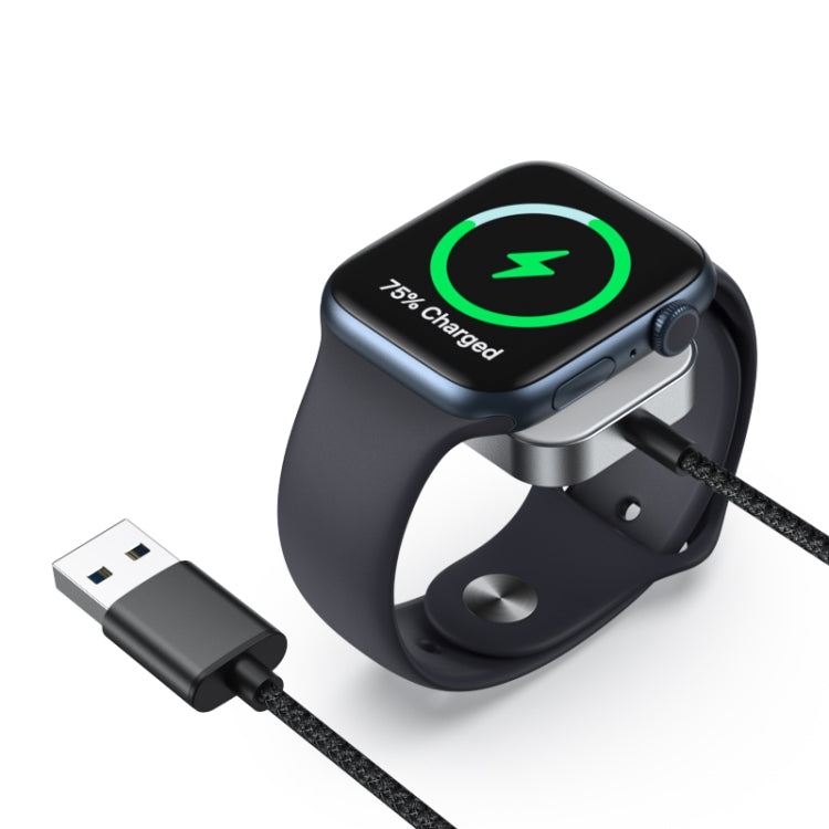 For Apple Watch USB Interface Magnetic Charger(Black) - free shipping - PMC TechLife - Order now!