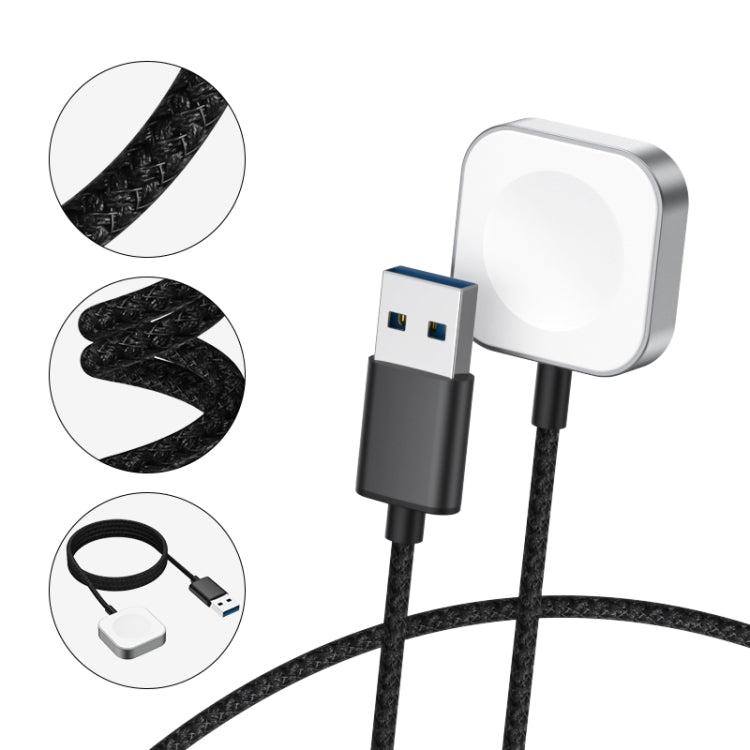 For Apple Watch USB Interface Magnetic Charger(Black) - free shipping - PMC TechLife - Order now!
