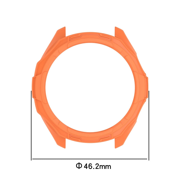 For Garmin Approach S70 42mm Armor Hollow Watch Protective Case(Black) - Watch Cases by PMC TechLife | Online Shopping South Africa | PMC TechLife