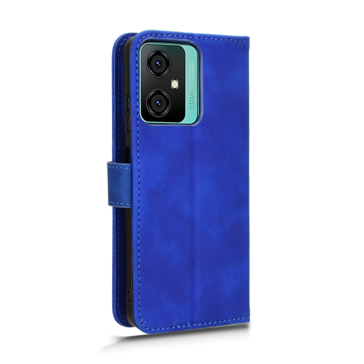 For Blackview OSCAL C70 Skin Feel Magnetic Flip Leather Phone Case(Blue) - More Brand by PMC Jewellery | Online Shopping South Africa | PMC Jewellery