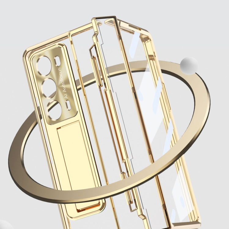 For Honor Magic V2 Phantom Armor Series Integrated Folding Phone Case(Pink) - Honor Cases by PMC TechLife | Online Shopping South Africa | PMC TechLife | Buy Now Pay Later Mobicred