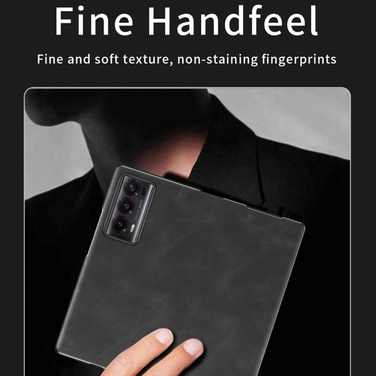 For Honor Magic V2 Celebrity Series Napa Texture Shockproof Phone Leather Case(Green) - Honor Cases by PMC TechLife | Online Shopping South Africa | PMC TechLife | Buy Now Pay Later Mobicred