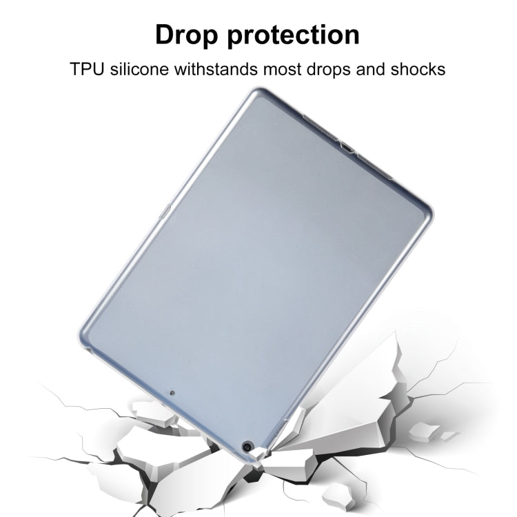 For Samsung Galaxy Tab A9+ 11 inch TPU Tablet Case(Frosted Clear) - Galaxy Tab S9 Cases by PMC TechLife | Online Shopping South Africa | PMC TechLife