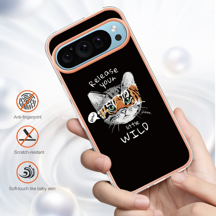 For Google Pixel 9 Pro XL Electroplating Dual-side IMD Phone Case(Natural Growth) - Google Cases by PMC TechLife | Online Shopping South Africa | PMC TechLife | Buy Now Pay Later Mobicred