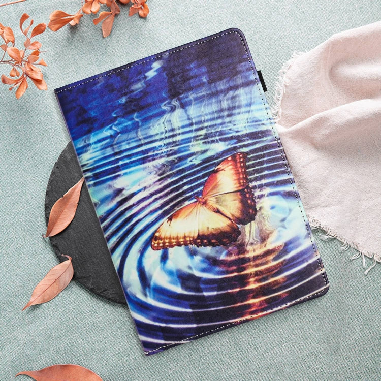 For iPad Pro 11 2024 Sewing Litchi Texture Smart Leather Tablet Case(Butterfly) - iPad Pro 11 2024 Cases by PMC TechLife | Online Shopping South Africa | PMC TechLife | Buy Now Pay Later Mobicred