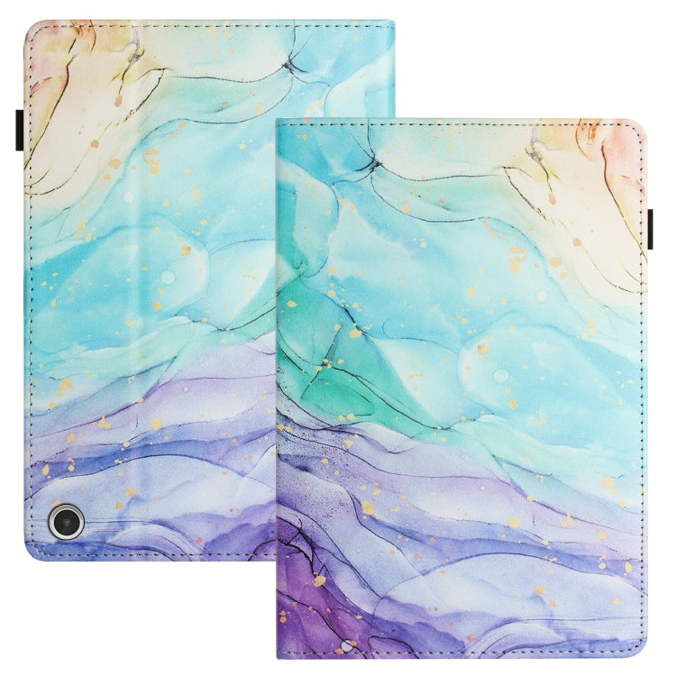 For Amazon Kindle Fire Max 11 2023 Sewing Litchi Texture Smart Leather Tablet Case(Oil Painting) - free shipping - PMC TechLife - Order now!