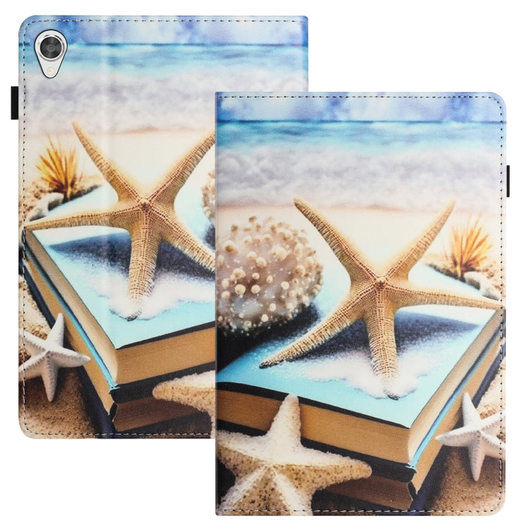 For Lenovo Tab M10 HD Gen 2 Sewing Litchi Texture Smart Leather Tablet Case(Starfish) - Lenovo by PMC TechLife | Online Shopping South Africa | PMC TechLife | Buy Now Pay Later Mobicred