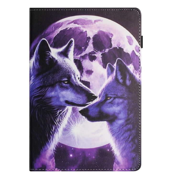 For Lenovo Tab M10 HD Gen 2 Sewing Litchi Texture Smart Leather Tablet Case(Wolf) - Lenovo by PMC TechLife | Online Shopping South Africa | PMC TechLife | Buy Now Pay Later Mobicred