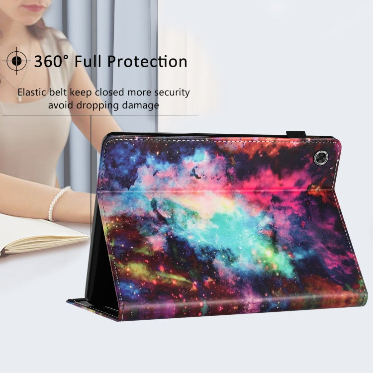 For Lenovo Tab M10 Gen 3 Sewing Litchi Texture Smart Leather Tablet Case(Starry Sky) - Lenovo by PMC TechLife | Online Shopping South Africa | PMC TechLife | Buy Now Pay Later Mobicred