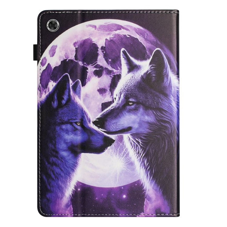 For Lenovo M10 Plus Sewing Litchi Texture Smart Leather Tablet Case(Wolf) - free shipping - PMC TechLife - Order now!