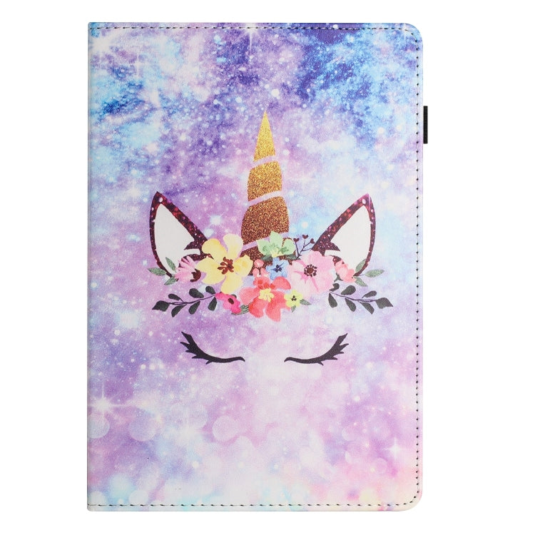 For Lenovo Tab M10 Plus 3rd Gen Sewing Litchi Texture Smart Leather Tablet Case(Smiling Face) - Lenovo by PMC TechLife | Online Shopping South Africa | PMC TechLife | Buy Now Pay Later Mobicred