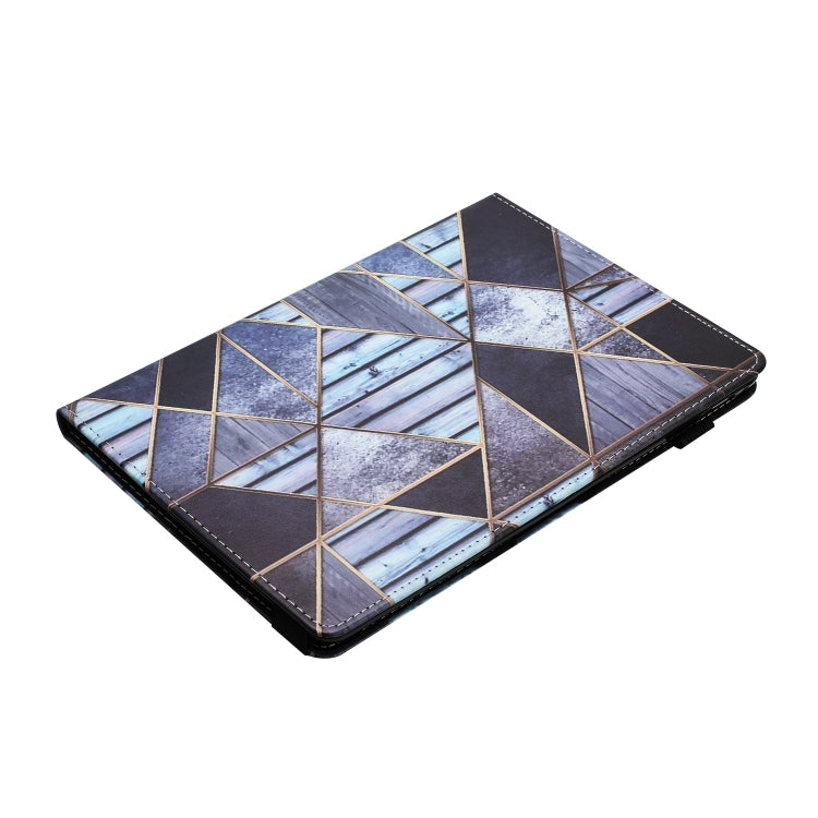For Lenovo Tab M10 Plus 3rd Gen Sewing Litchi Texture Smart Leather Tablet Case(Marble) - Lenovo by PMC TechLife | Online Shopping South Africa | PMC TechLife | Buy Now Pay Later Mobicred
