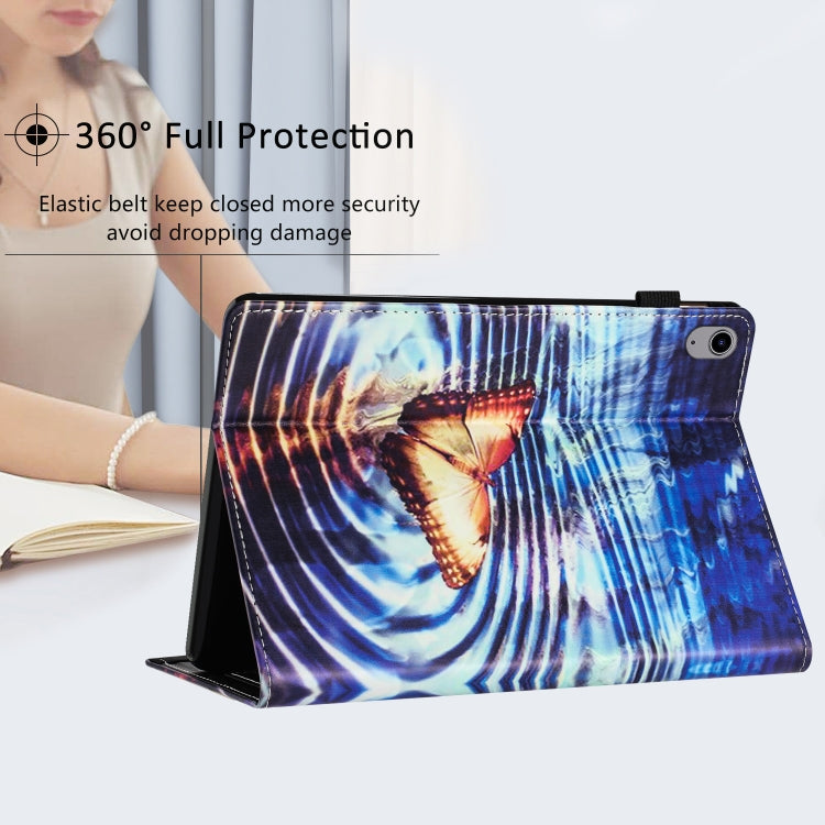 For Lenovo Tab P11 Sewing Litchi Texture Smart Leather Tablet Case(Butterfly) - Lenovo by PMC TechLife | Online Shopping South Africa | PMC TechLife | Buy Now Pay Later Mobicred