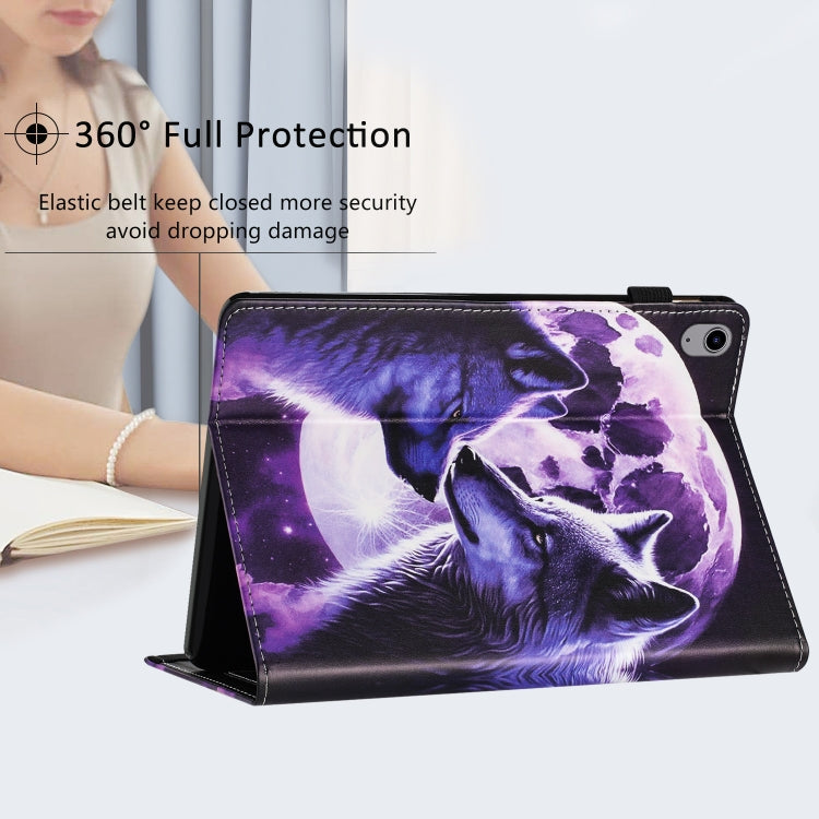 For Lenovo Tab P11 Sewing Litchi Texture Smart Leather Tablet Case(Wolf) - Lenovo by PMC TechLife | Online Shopping South Africa | PMC TechLife | Buy Now Pay Later Mobicred