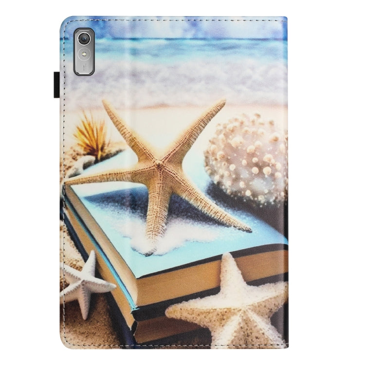 For Lenovo Tab P11 Gen 2 Sewing Litchi Texture Smart Leather Tablet Case(Starfish) - Lenovo by PMC TechLife | Online Shopping South Africa | PMC TechLife | Buy Now Pay Later Mobicred