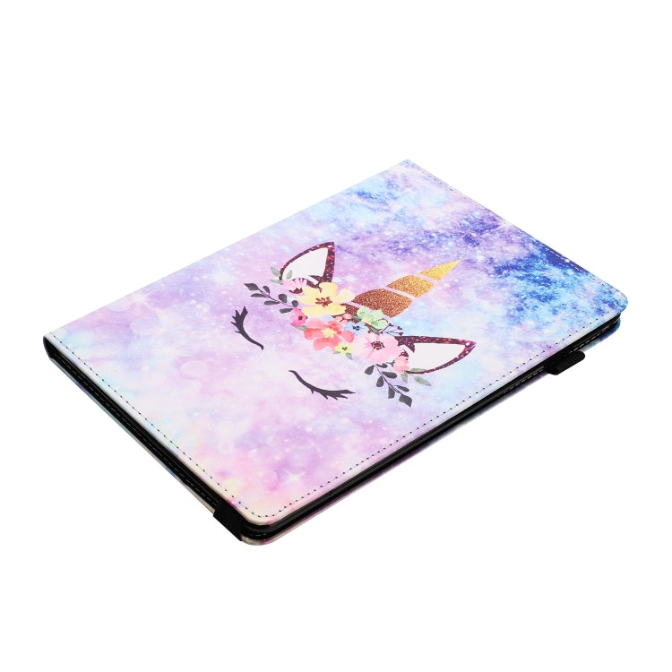 For Huawei MediaPad T3 10 Sewing Litchi Texture Smart Leather Tablet Case(Smiling Face) - Huawei by PMC TechLife | Online Shopping South Africa | PMC TechLife | Buy Now Pay Later Mobicred