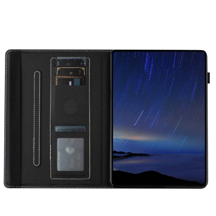 For Huawei MediaPad T5 10 Sewing Litchi Texture Smart Leather Tablet Case(Starfish) - Huawei by PMC TechLife | Online Shopping South Africa | PMC TechLife | Buy Now Pay Later Mobicred