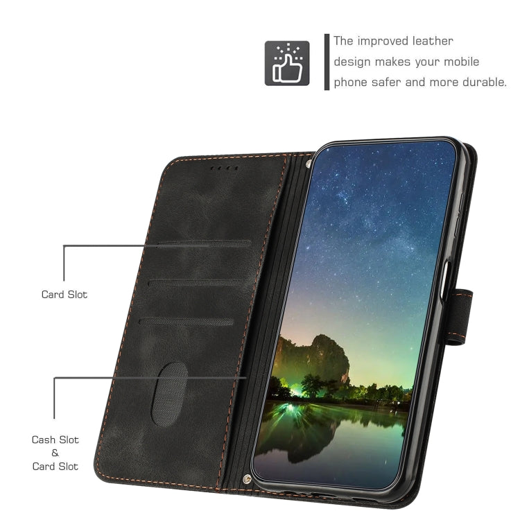 For Xiaomi Redmi K70 / K70 Pro Dream Triangle Leather Phone Case with Lanyard(Black) - Xiaomi Cases by PMC Jewellery | Online Shopping South Africa | PMC Jewellery | Buy Now Pay Later Mobicred