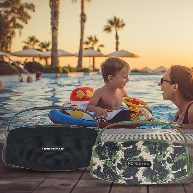 HOPESTAR H51 IPX6 Waterproof Outdoor Portable Wireless Bluetooth Speaker(Black) - Desktop Speaker by HOPESTAR | Online Shopping South Africa | PMC Jewellery | Buy Now Pay Later Mobicred